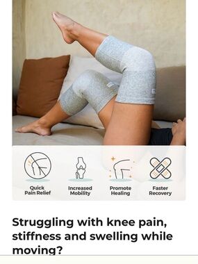 One Compress Bamboo Knee Sleeve S NWT
